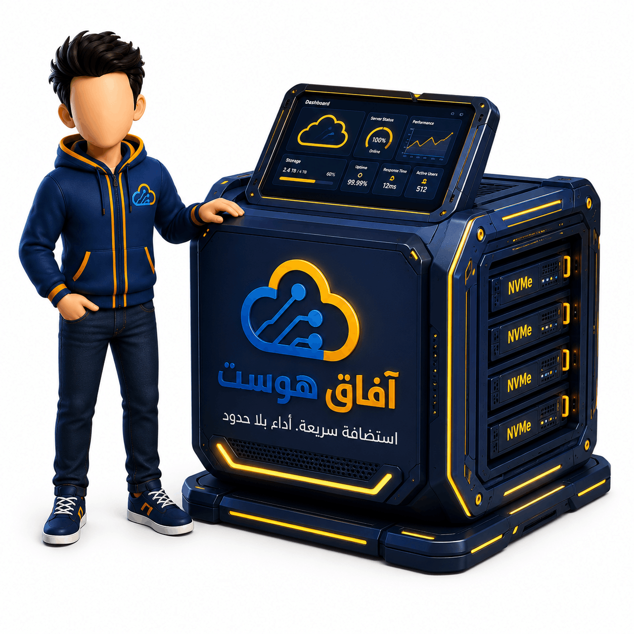 Afaq Host Futuristic Hosting